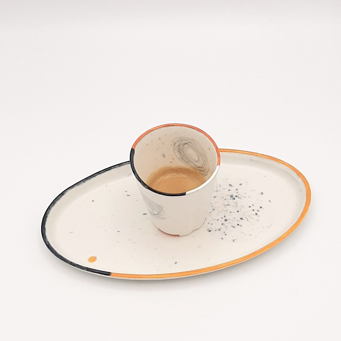 2x Espresso Cups, Tea Glasses / 2x Espresso bolli, Tea glas