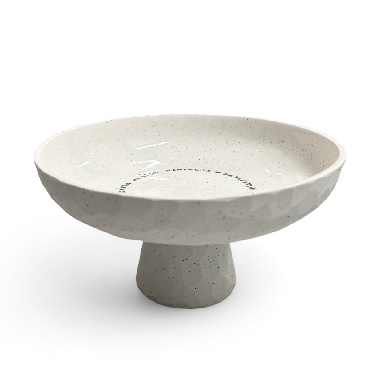 Iceberg 'kindness' cake stand CUSTOM MADE/ Jaki hlýja kökudiskur SÉRPÖNTUN