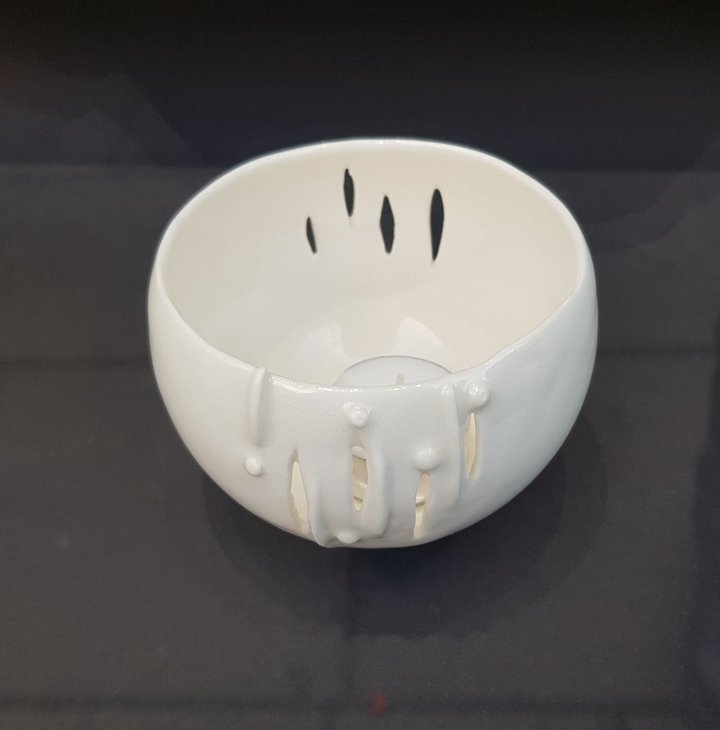 Kaolin - Iceramic. Porcelain tealight