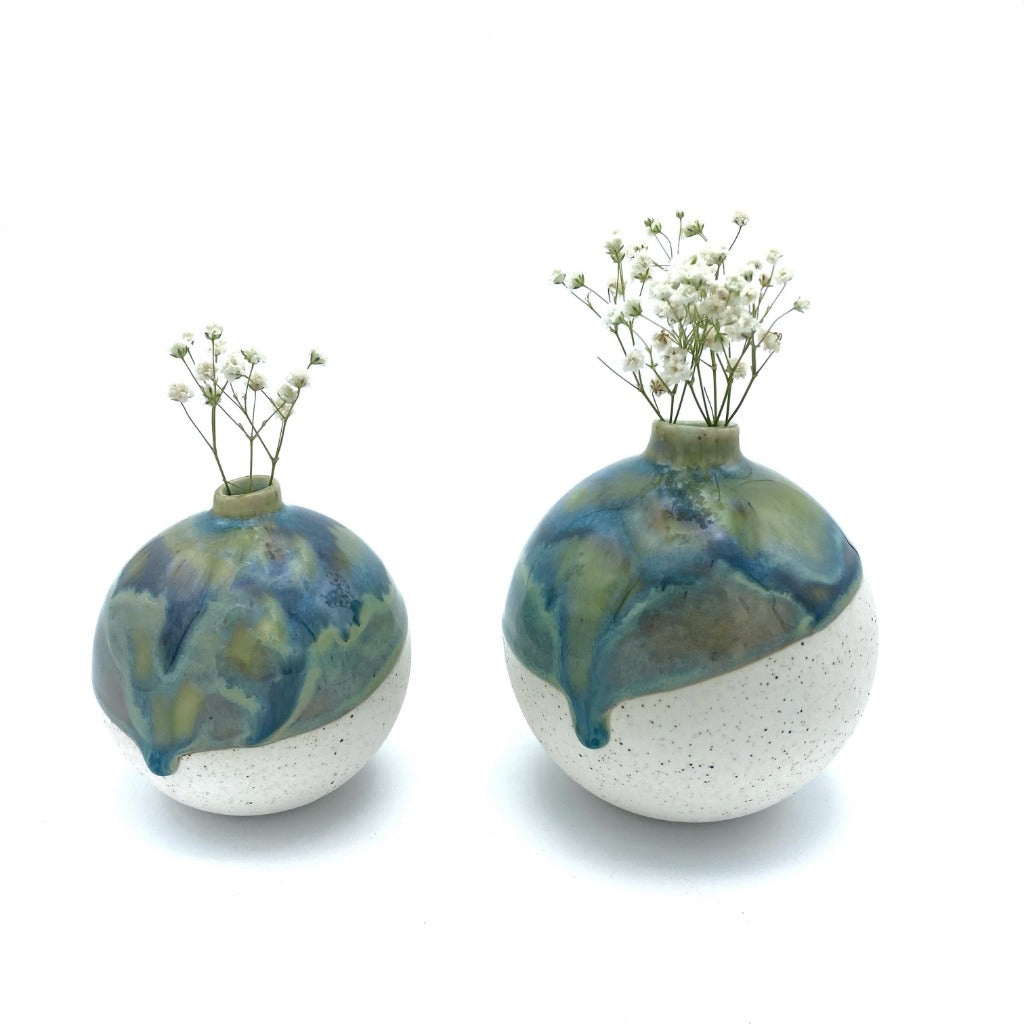 Kaolin - Litluhlutirlífsins - vasi - norðurljós - vasi