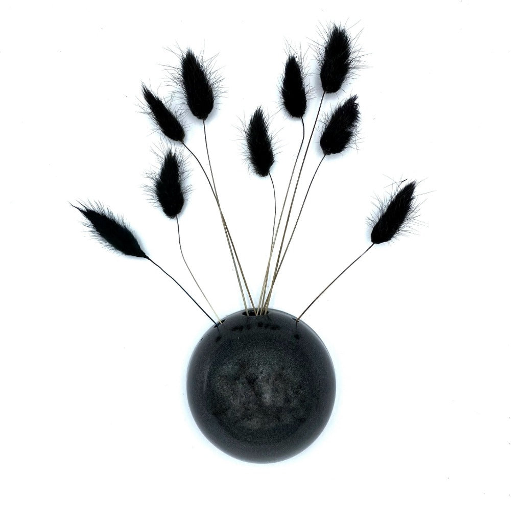 Kaolin - Litluhlutirlífsins - veggvasi - svartur