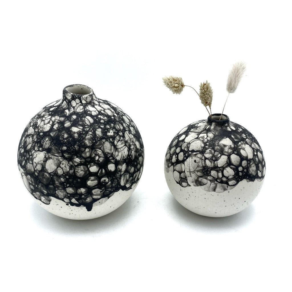 Kaolin - Litluhlutirlífsins - vasi - hraun 